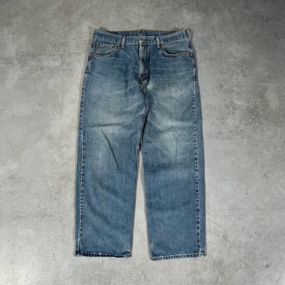 Levi's 550 Relaxed Tapered Men's Denim Jeans Light Wash Size 36x30
